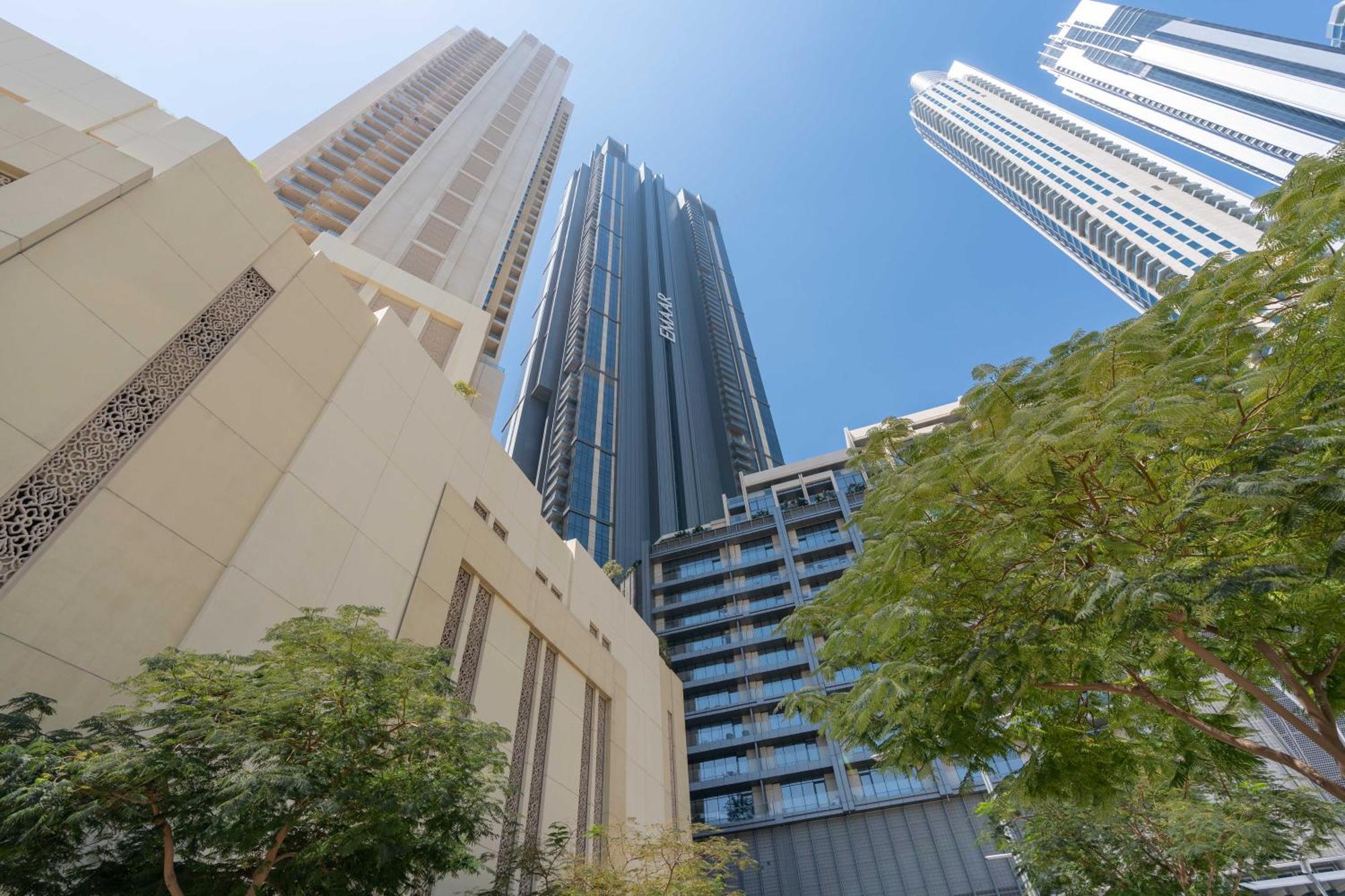 Lux Apt-Burj View Opp. Dxb Mall Dubai Bagian luar foto