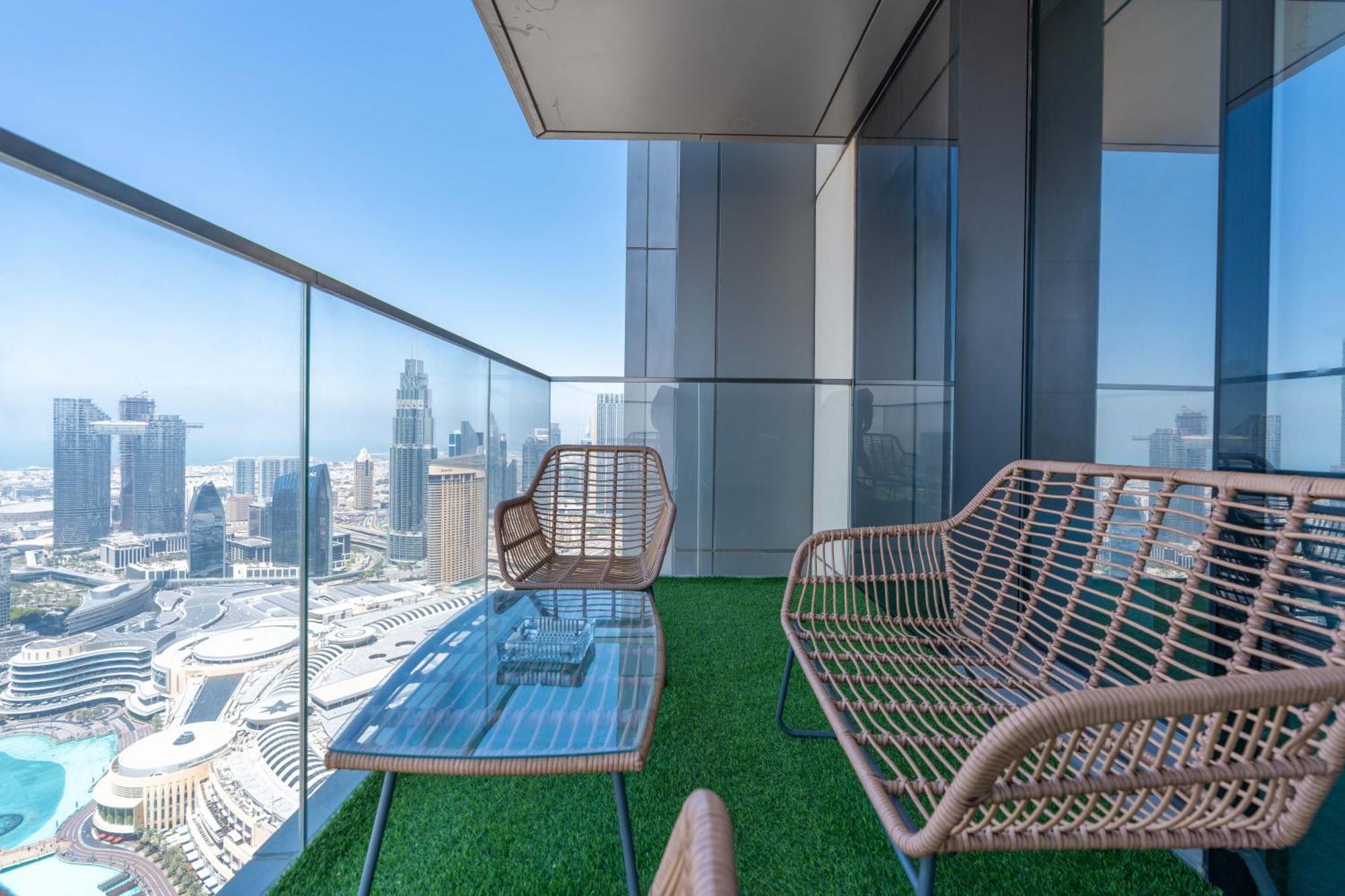 Lux Apt-Burj View Opp. Dxb Mall Dubai Bagian luar foto
