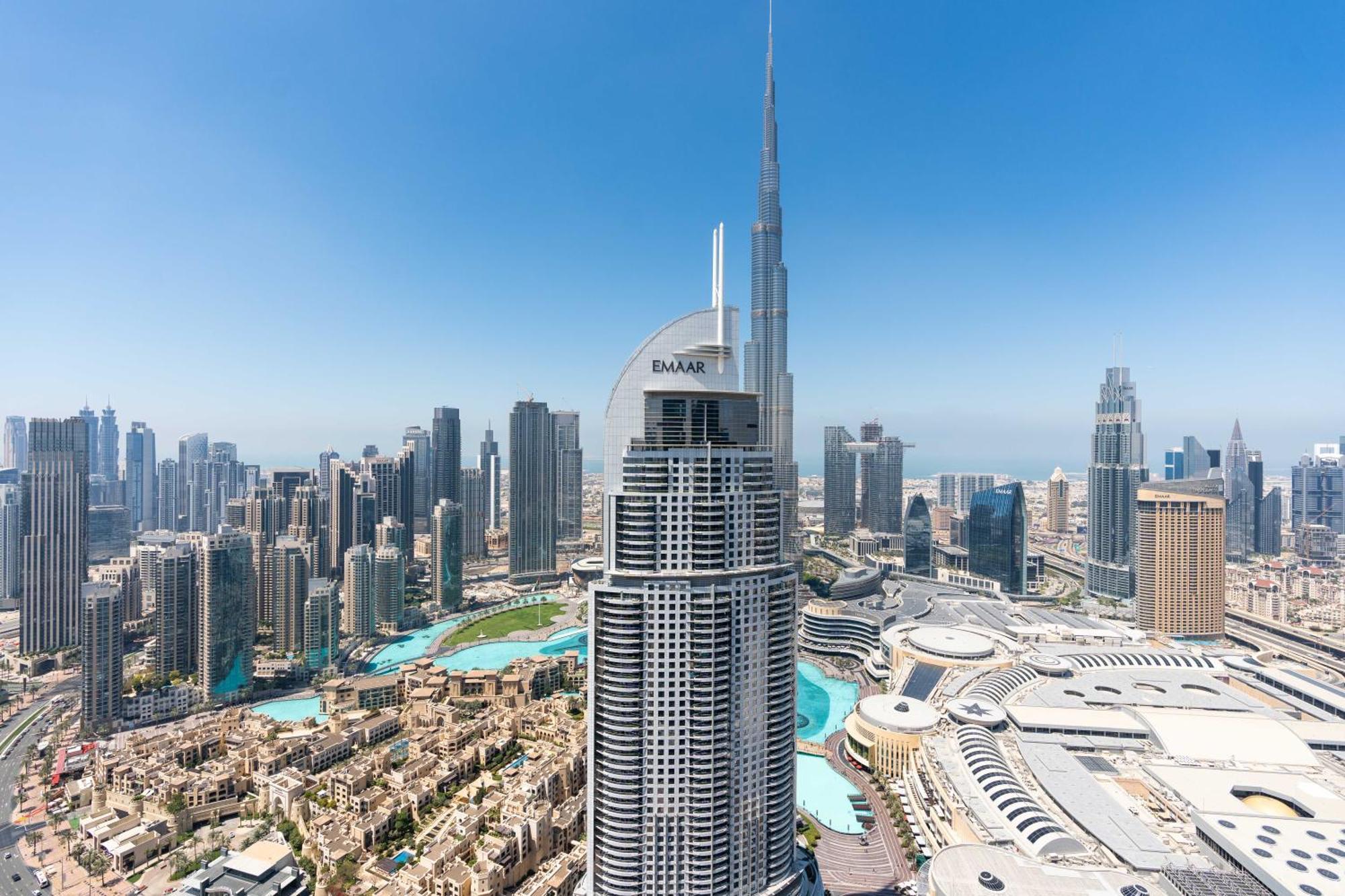 Lux Apt-Burj View Opp. Dxb Mall Dubai Bagian luar foto